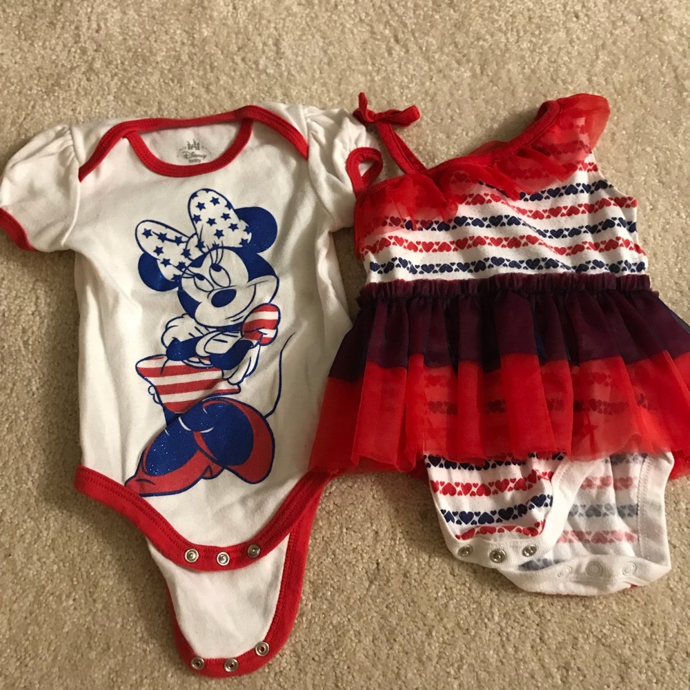 Fourth of July Labor Day 6-9 months baby girl